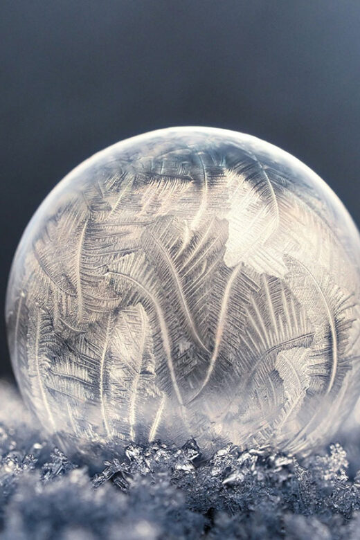 Frozen bubble