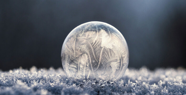 Frozen bubble